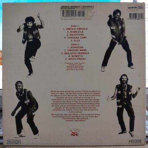 Juluka – Ubuhle Bemvelo LP PLAK