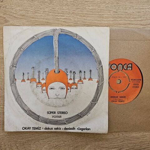 Okay Temiz – Dokuz Sekiz / Denizaltı Rüzgarları 45LİK PLAK