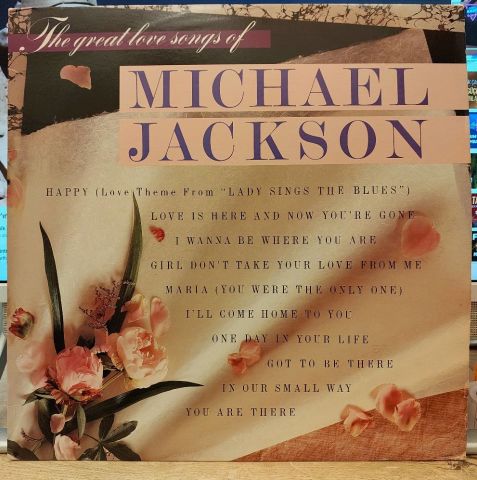 Michael Jackson – The Great Love Songs Of Michael Jackson LP PLAK