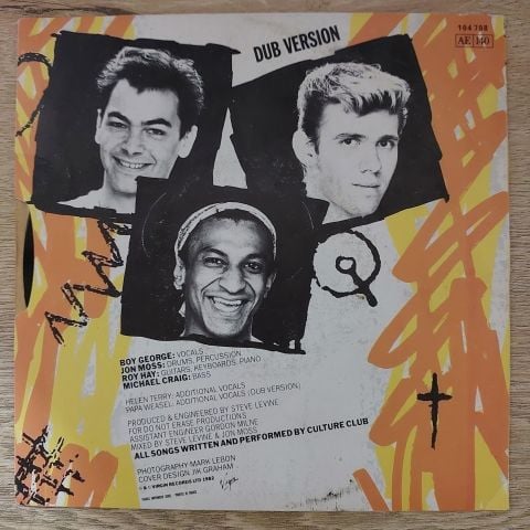 Culture Club – Do You Really Want To Hurt Me 45LİK PLAK