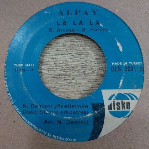 ALPAY - SEN GİDİNCE 45LİK PLAK