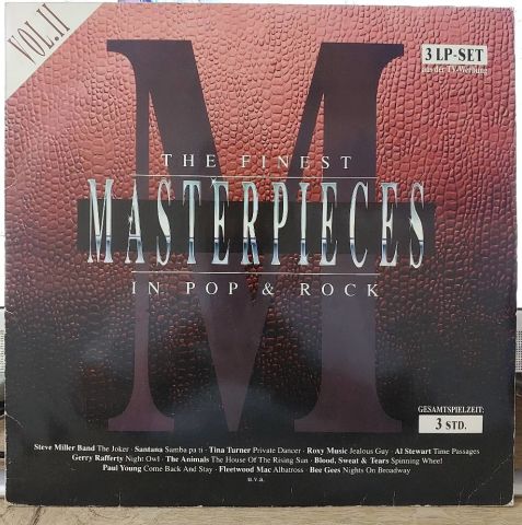 Various – The Finest Masterpieces In Pop & Rock Vol. II LP PLAK