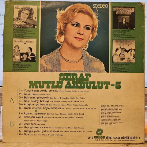 Serap Mutlu Akbulut – 5 LP PLAK