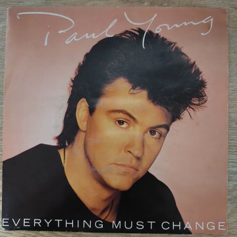 Paul Young – Everything Must Change 45LİK PLAK