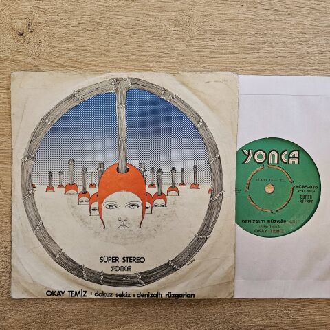 Okay Temiz – Dokuz Sekiz / Denizaltı Rüzgarları 45LİK PLAK