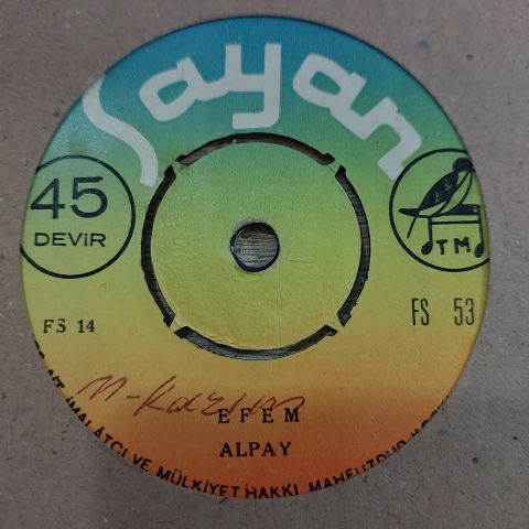 ALPAY - GELİN AYŞE EFEM 45LİK PLAK