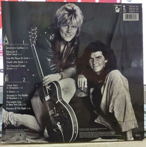 Modern Talking – In The Middle Of Nowhere - The 4th Album LP PLAK