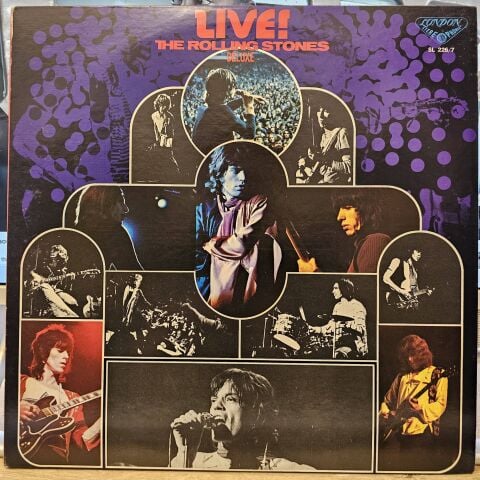The Rolling Stones – Live! The Rolling Stones Deluxe LP PLAK