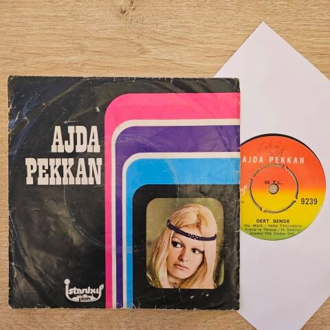 Ajda Pekkan – Dert Bende / Varsın Yansın Dünya 45LİK PLAK