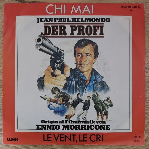 Ennio Morricone – Der Profi 45LİK PLAK