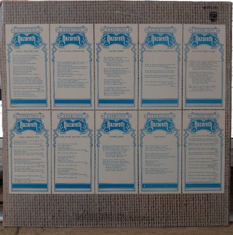 Nazareth – Exercises LP PLAK