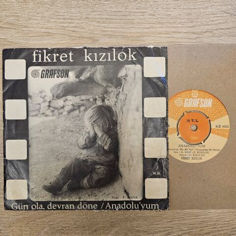 Fikret Kızılok – Gün Ola Devran Döne / Anadoluyum 45LİK PLAK