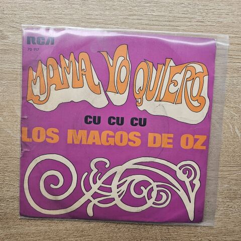 Los Magos De Oz – Mama Yo Quiero / Cu Cu Cu 45LİK PLAK