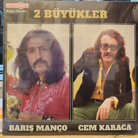 Barış Manço, Cem Karaca – 2 Büyükler LP PLAK