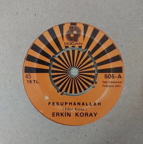 Erkin Koray – Fesuphanallah / Komşu Kızı 45LİK PLAK
