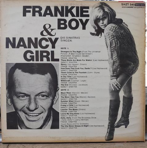Frank Sinatra & Nancy Sinatra – Frankie Boy & Nancy Girl LP PLAK