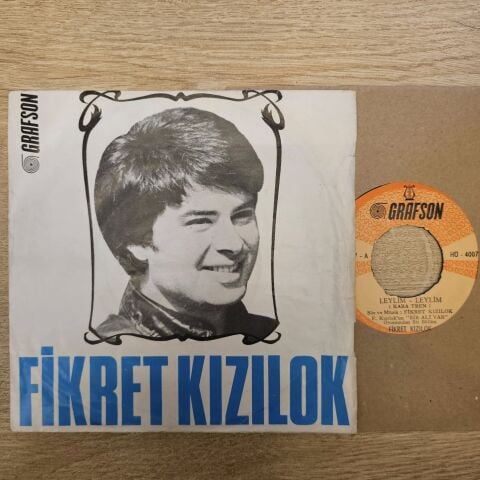 FİKRET KIZILOK - LEYLİM LEY KARA TREN 45LİK PLAK