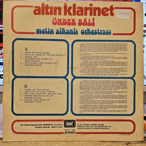 Önder Bâli – Altın Klarinet LP PLAK