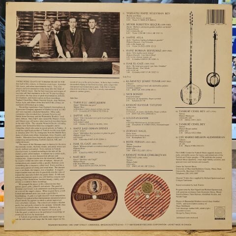Various – Masters Of Turkish Music LP PLAK