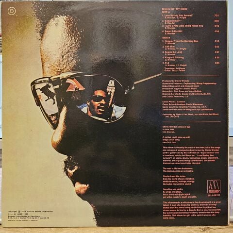 Stevie Wonder – Music Of My Mind LP PLAK