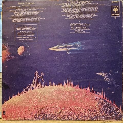 Theo Vaness – Back To Music LP PLAK