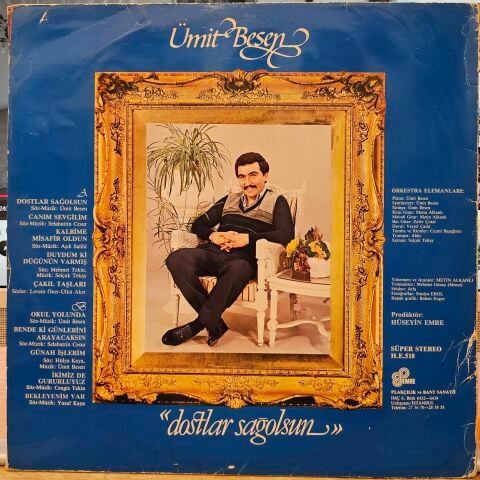 Ümit Besen – Dostlar Sağolsun LP PLAK