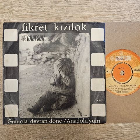FİKRET KIZILOK - GÜN OLA DEVRAN DÖNE 45LİK PLAK