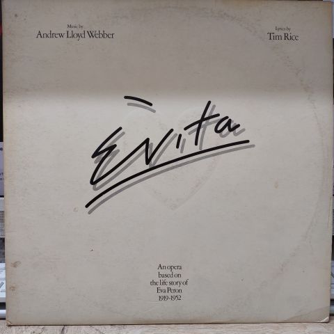 Andrew Lloyd Webber, Tim Rice – Evita LP PLAK
