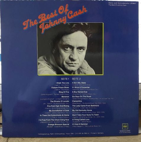Johnny Cash – The Best Of Johnny Cash LP PLAK