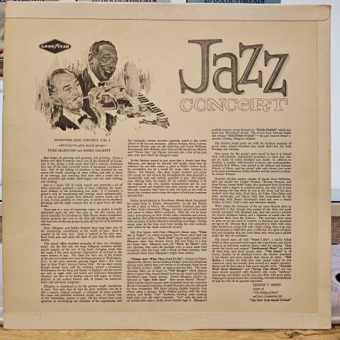 Duke Ellington / Bobby Hackett – Jazz Concert LP PLAK