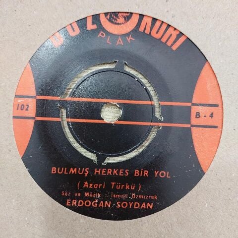 ERDOĞAN SOYDAN - BİTMEYEN UZUN YOLLAR 45LİK PLAK