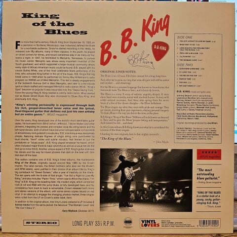 B.B. King – King Of The Blues LP PLAK