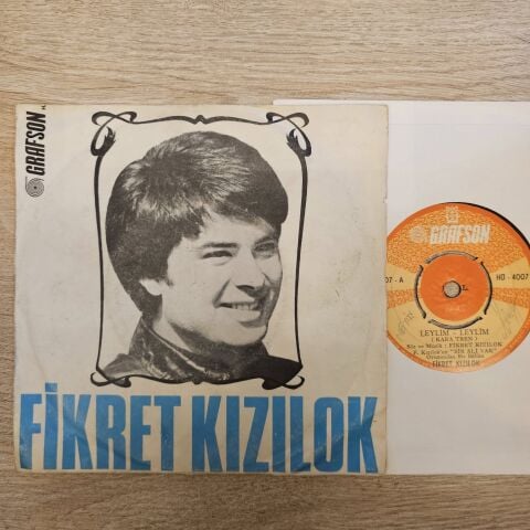 FİKRET KIZILOK - LEYLİM LEY KARA TREN 45LİK PLAK