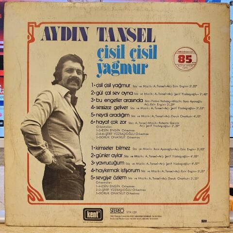Aydın Tansel – Çisil Çisil Yağmur LP PLAK