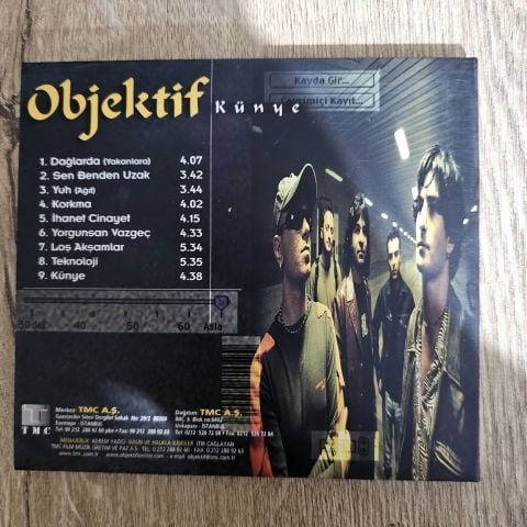 OBJEKTİF - KÜNYE CD