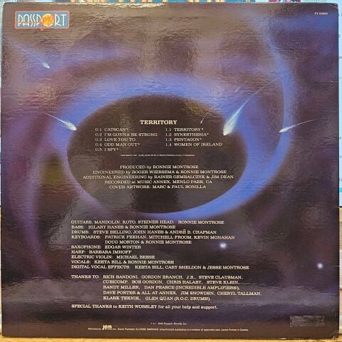 Ronnie Montrose – Territory LP PLAK