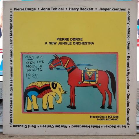 Pierre Dørge & New Jungle Orchestra – Even The Moon Is Dancing LP PLAK