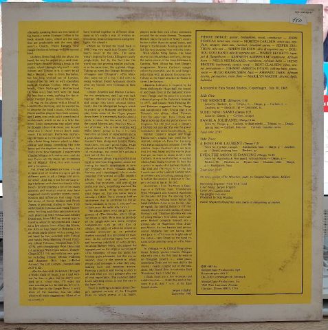 Pierre Dørge & New Jungle Orchestra – Even The Moon Is Dancing LP PLAK