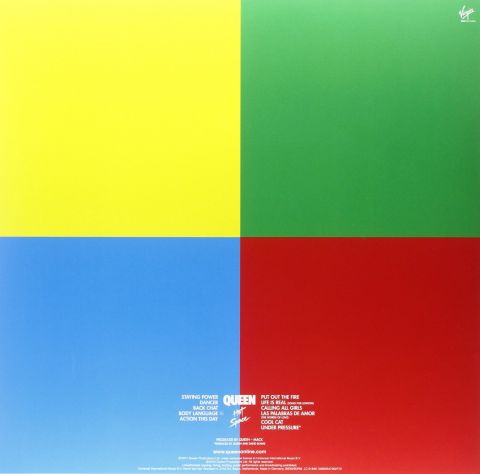 QUEEN - HOT SPACE LP PLAK