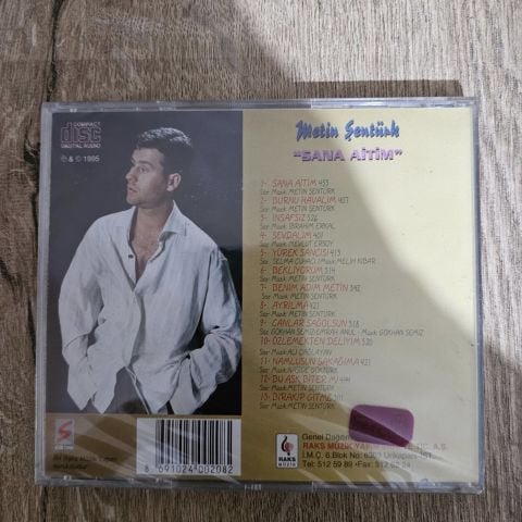 METİN ŞENTÜRK - SANA AİTİM CD