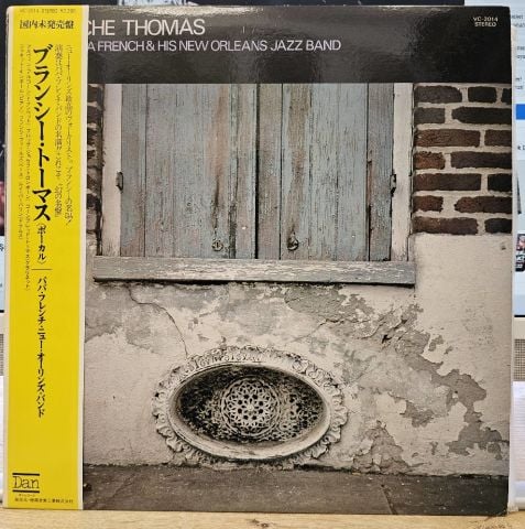 Blanche Thomas, ''Papa'' French And His New Orleans Jazz Band LP PLAK