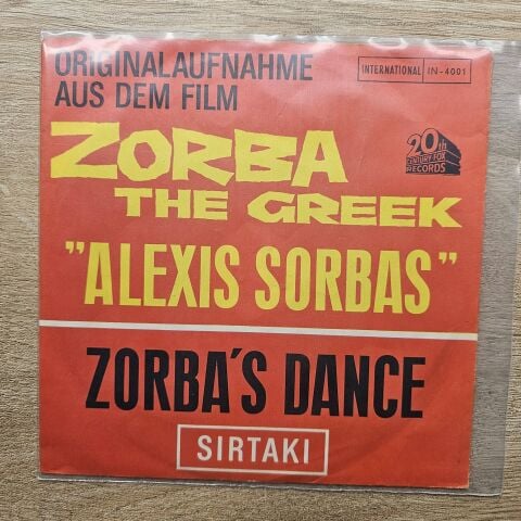 Filmorchester Mikis Theodorakis / Orchester Georg Kapojannis – Zorba's Dance / Sirtaki 45LİK PLAK...