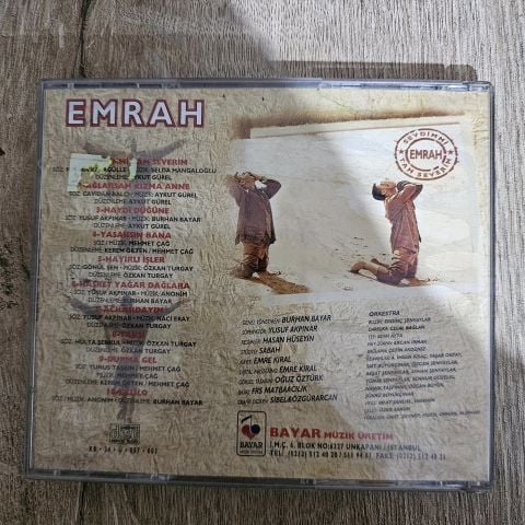 EMRAH - SEVDİMMİ TAM SEVERİM CD