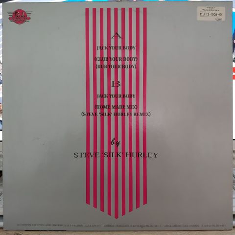 Steve 'Silk Hurley – Jack Your Body LP PLAK