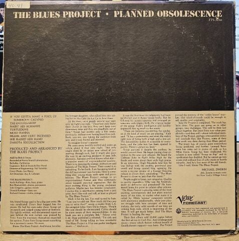 The Blues Project – Planned Obsolescence LP PLAK