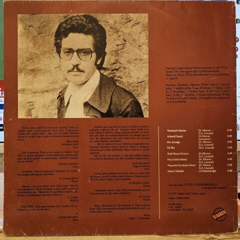 Zülfü Livaneli – Nazım Türküsü LP PLAK