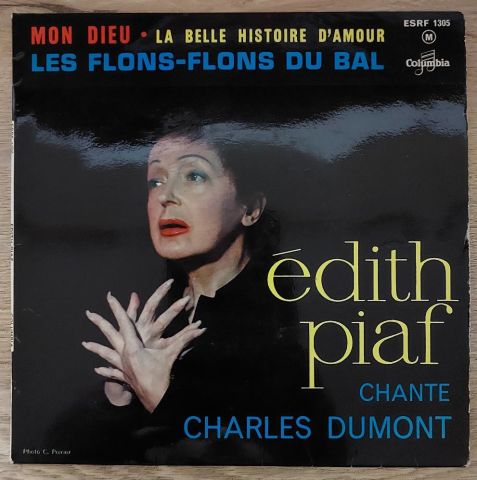 Edith Piaf – Edith Piaf Chante Charles Dumont 45LİK PLAK