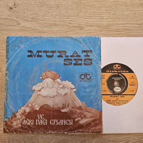 Murat Ses ve Ağrı Dağı Efsanesi – Dağ Çiçekleri 45LİK PLAK