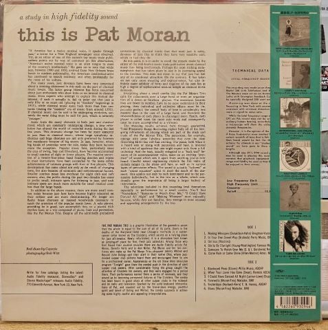Pat Moran Trio – This Is Pat Moran LP PLAK