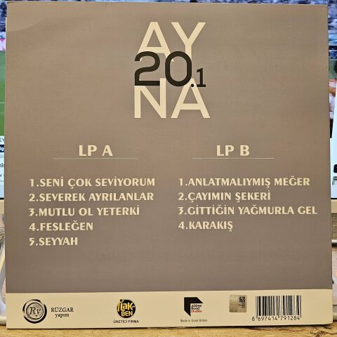 AYNA - AYNA 20.1 LP PLAK